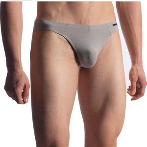 Olaf Benz silver brazil bikini brief